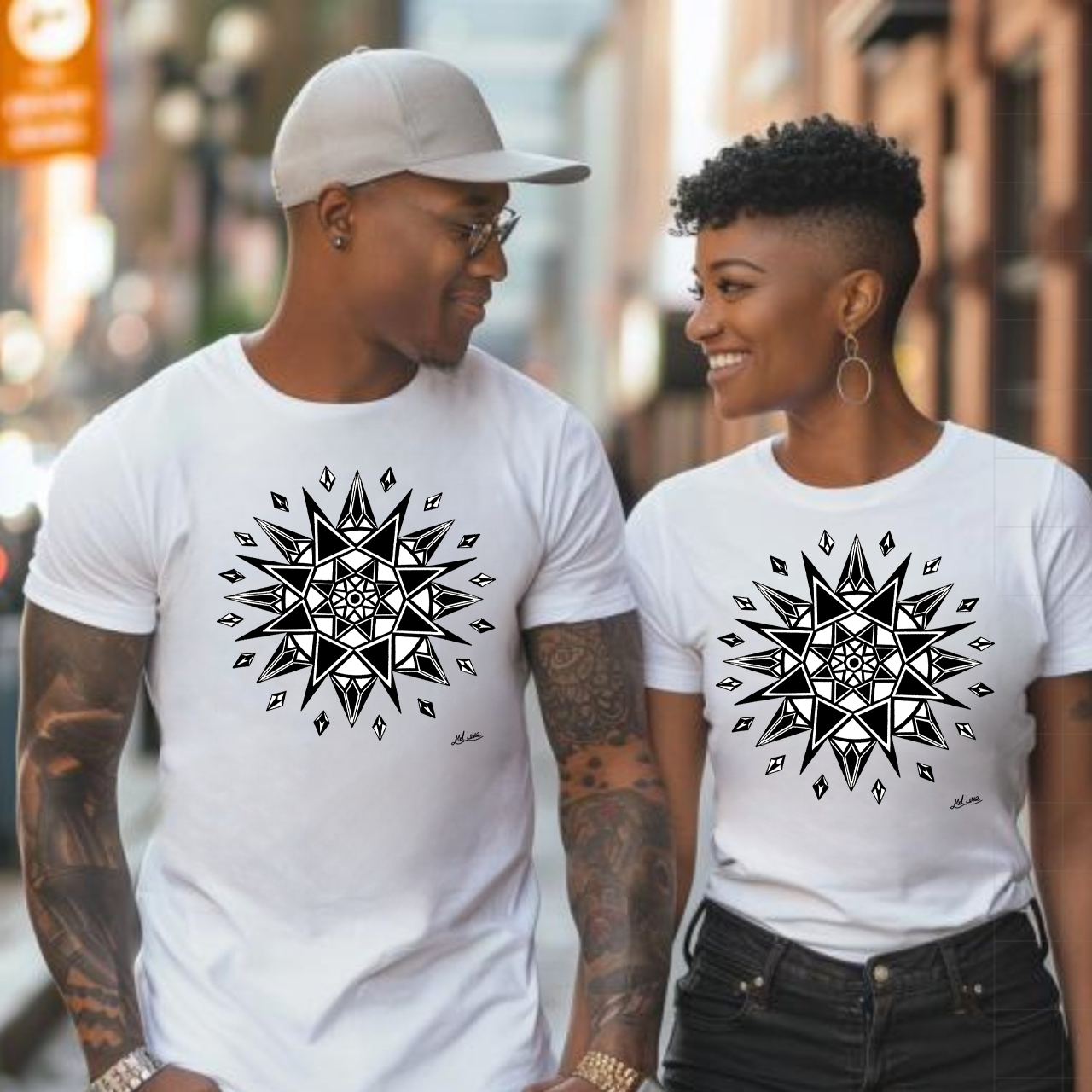 menuo  white T-shirt